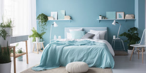 Creating the Perfect Summer Bedroom with Blue Accents