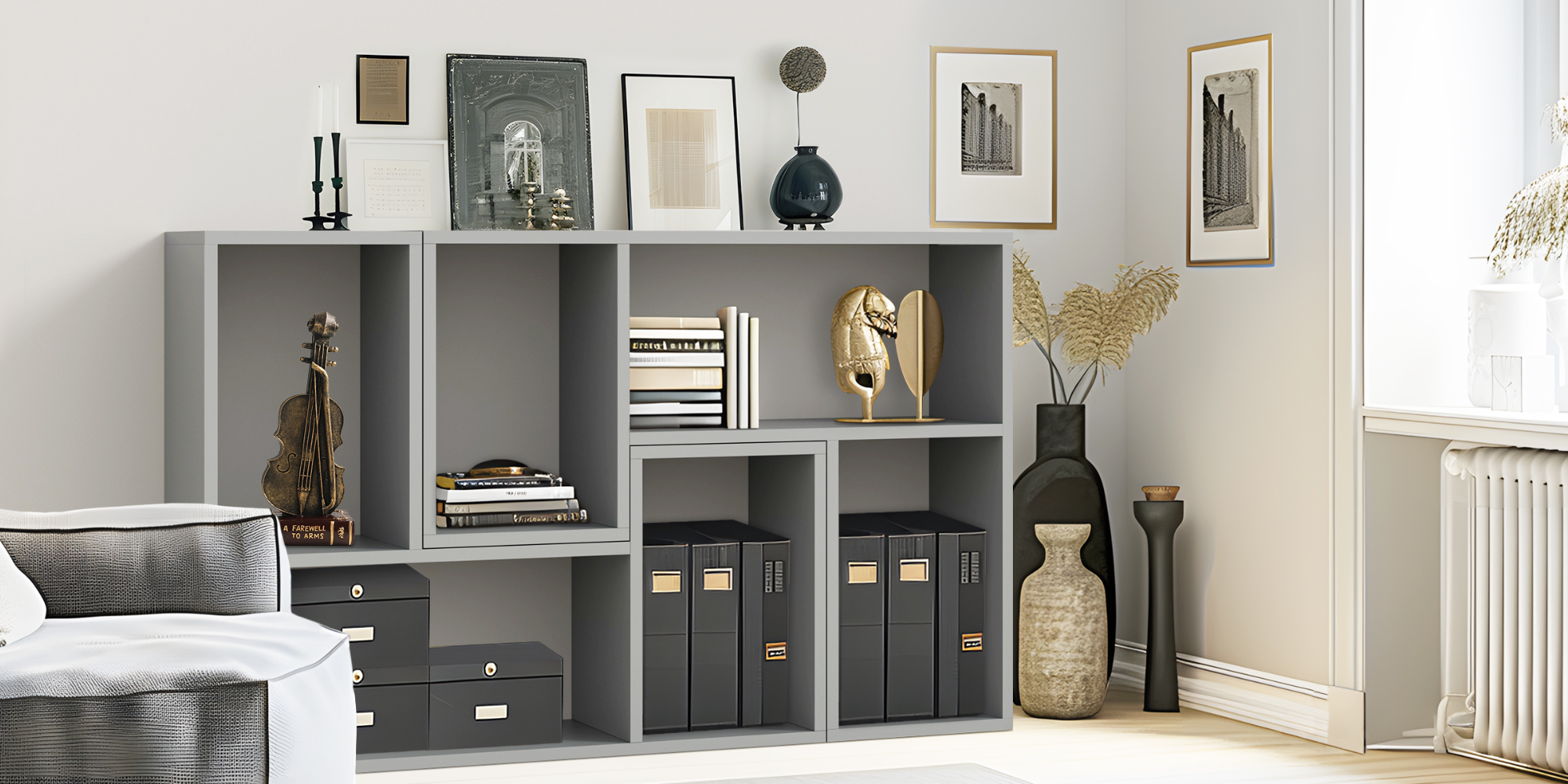 Introducing Our Free Combination Shelf Unit in New color: Design Your Space Your Way