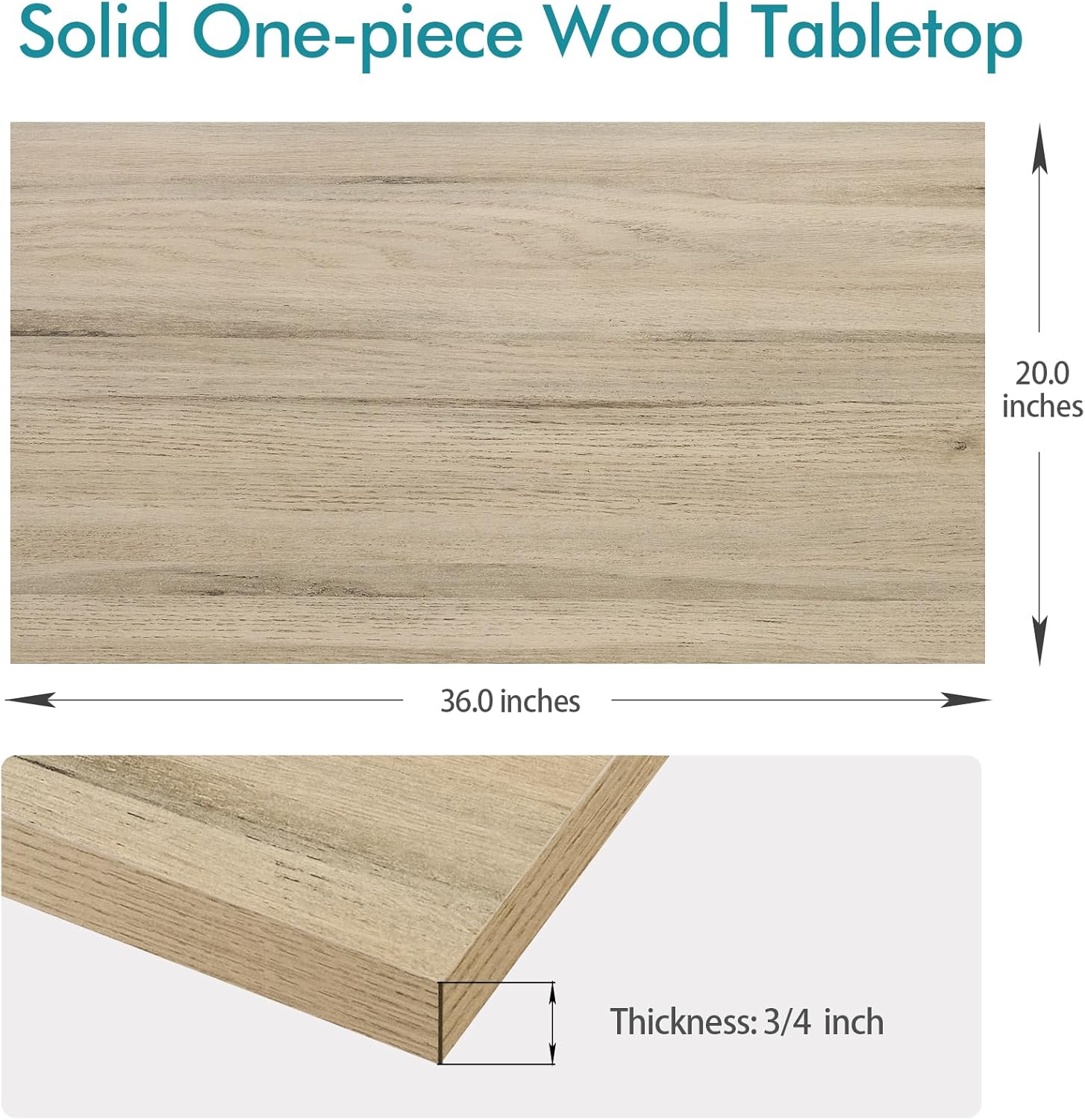 KABOON Universal Tabletop--Oak