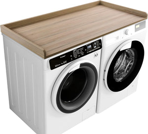 Kaboon Washer Dryer Countertop, Oak (Grey Tone)