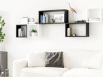 Load image into Gallery viewer, KABOON Floating Cube Shelves--Black
