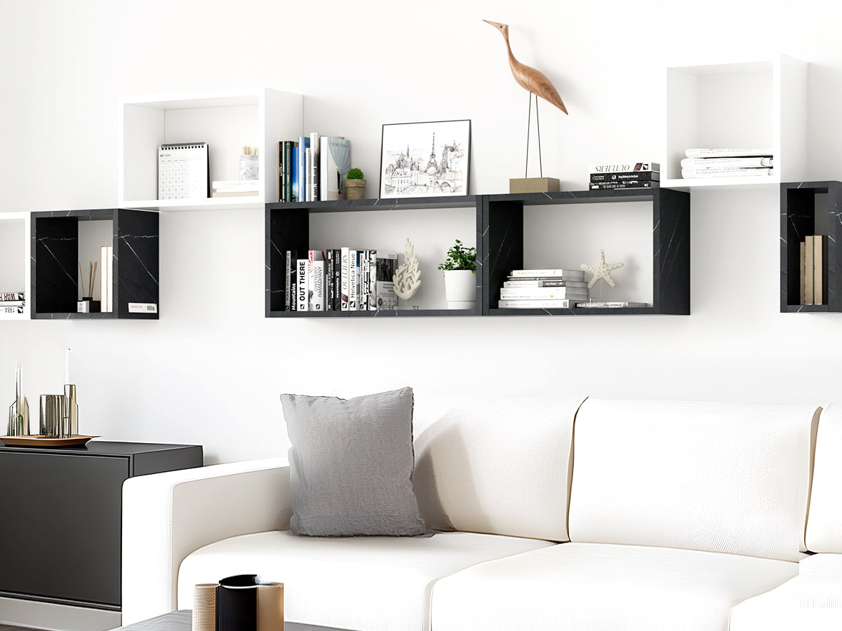 KABOON Floating Shelves Cube--Cloud Atlas