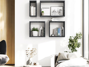 KABOON Floating Shelves Cube--Cloud Atlas