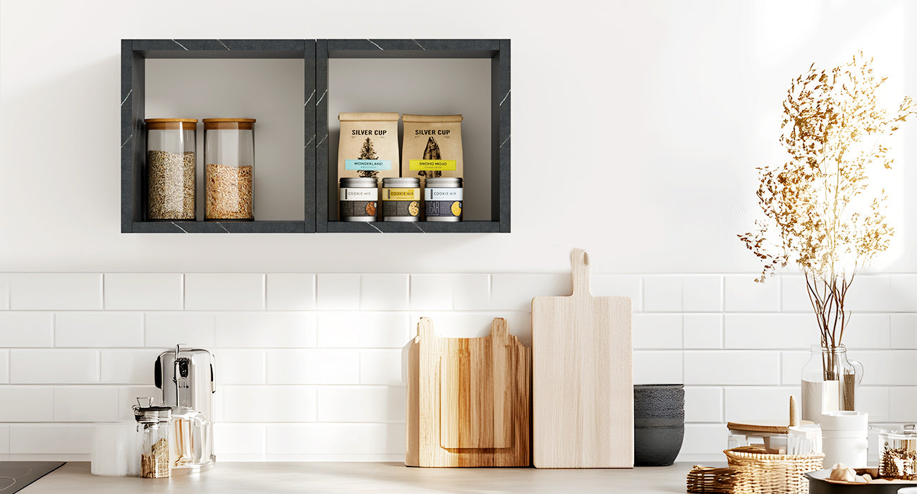 KABOON Floating Shelves Cube--Cloud Atlas