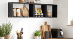 Load image into Gallery viewer, KABOON Floating Cube Shelves--Black
