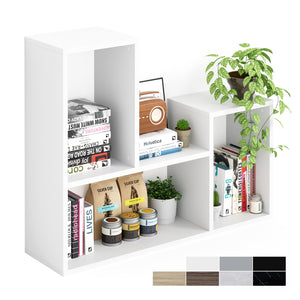 Kaboon Free Combination Shelf Unit--White