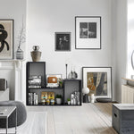 Load image into Gallery viewer, Kaboon Free Combination Shelf Unit--Black
