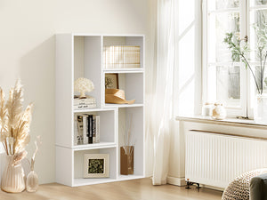 Kaboon Free Combination Shelf Unit--White