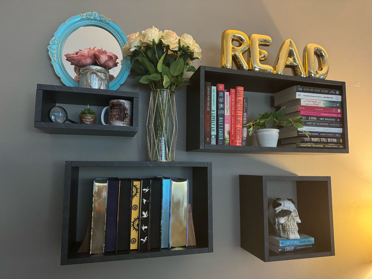 KABOON Floating Shelves Cube--Cloud Atlas